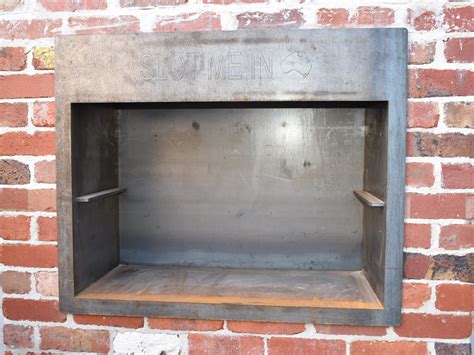 metal box fireplace|firebox inserts.